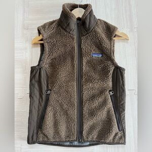 Patagonia Brown Fleece Vest - S